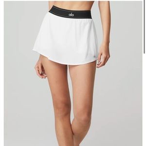 Alo White Tennis Skirt